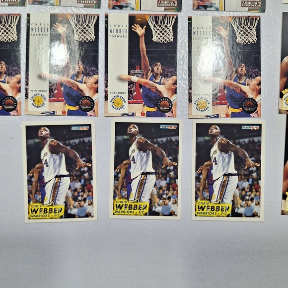 Lot of 29 CHRIS WEBBER Basketball Cards HOF  90s - Picture 7 of 7